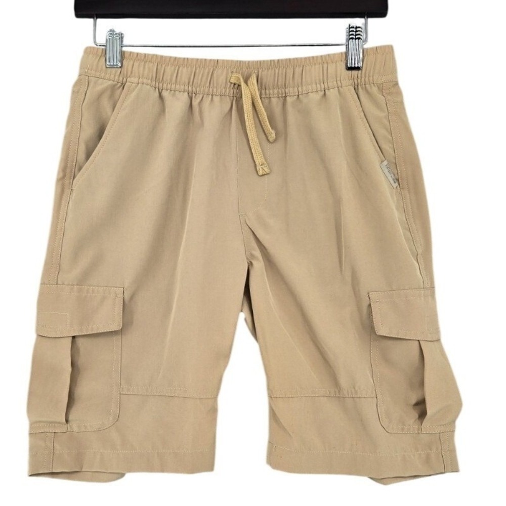 Weatherproof Vintage Boys Cargo Shorts Khaki Size L‎ (14/16) New Without Tags